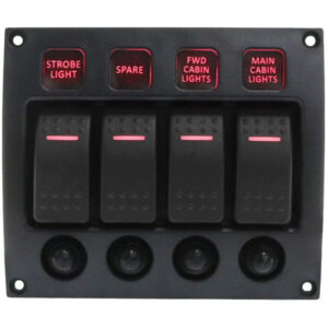 Switch Control led 4 interruptores