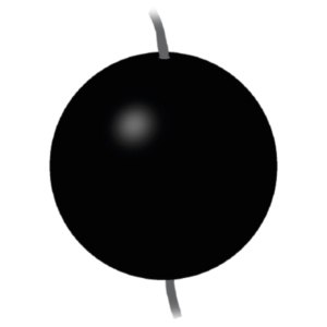 Señal Bola Negra 610mm
