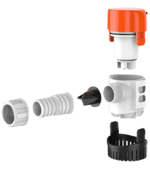 Bomba sumergible NO automática 1100 gph 24V - Imagen 2