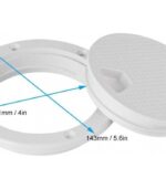 Tapa Cubierta 8" Diametro Ext 25 cm Diametro Int 18 cm - Imagen 4