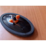 Parche Plástico Negro Tipo Clamp