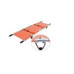 Camilla de Rescate Plegable naranja 160 kilos con sujetadores y tensor cuello