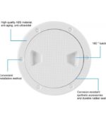 Tapa Cubierta 8" Diametro Ext 25 cm Diametro Int 18 cm - Imagen 2