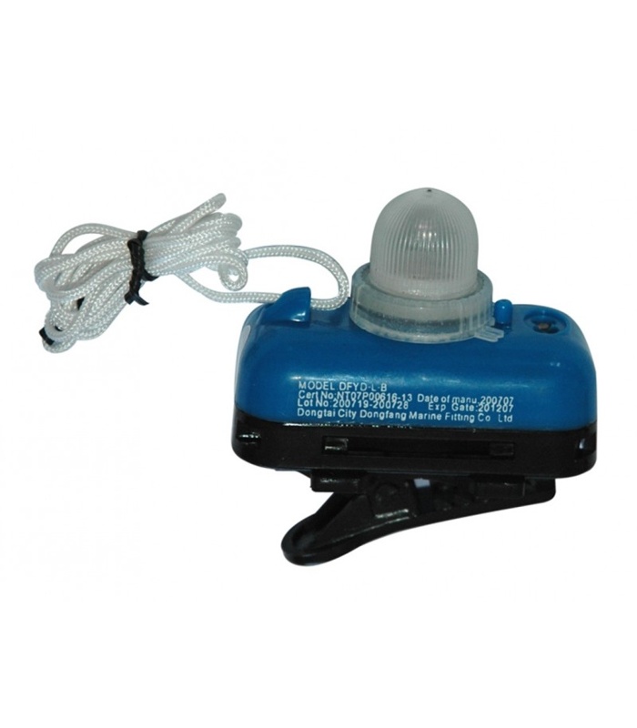 70010301-1 Luz LED chaleco Salvavidas select on/off con Clip de Agarre - Imagen 1