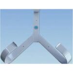 Soporte Aro Salvavidas Tres Puntas Acero Inoxidable