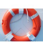 Soporte Aro Salvavidas Tres Puntas Acero Inoxidable - Imagen 4