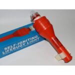 Luz LED Aro Salvavidas con soporte de activacion manual on/off GLS10