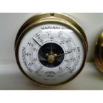 Barómetro Bronce - base: 145 mm rango 960-1070 mbar