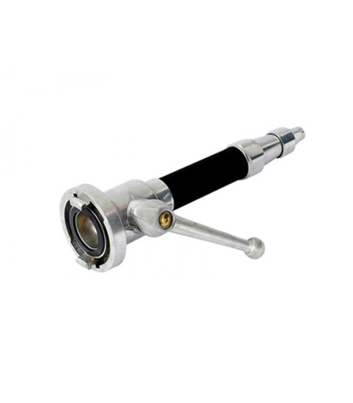 85000210 Pitón Metálico Mango de Goma 50mm 2" 3 posiciones Material : Aluminio - Imagen 1