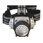 Linterna de cabeza led con pilas recargable focos graduables