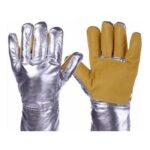 Guantes Resistentes al Calor (Par) Lamina de Alumbre Fibra de Aramida