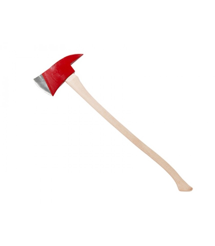 85000401 Hacha Bombero 36" Mango de Madera Lado Enfilado - Imagen 1