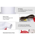 Bomba de Achique Sumergible 3000GPM 24V - Imagen 4