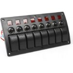 Switch Control led 8 interruptores 5a + 10a +15a DC 12/24 V
