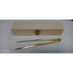 Compás Punta Seca Caja de Madera