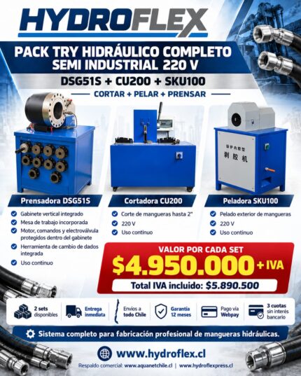 Set Try Hidráulico: DSG51 S+CU200+ SKU100